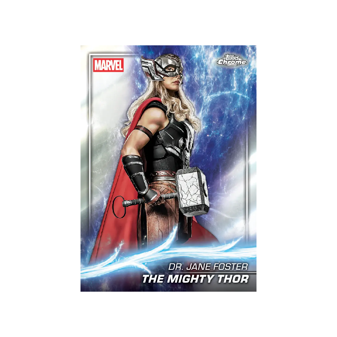 Topps Marvel Studios Chrome 2025 Value Box
