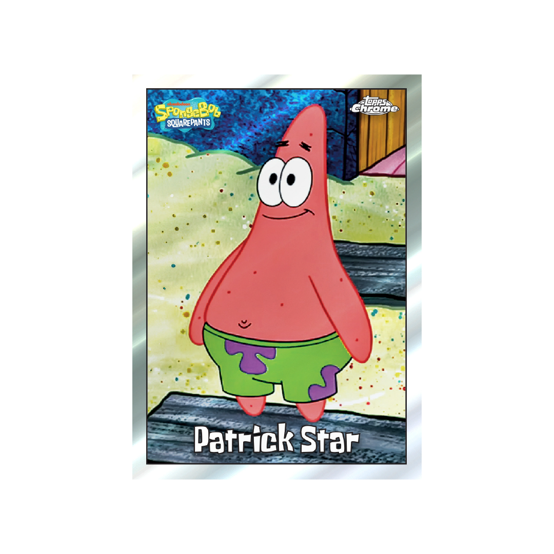 Topps Chrome SpongeBob 25th Anniversary 2025 Hobby Box - Pre-Order