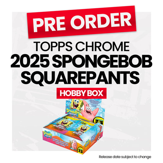 Topps Chrome SpongeBob 25th Anniversary 2025 Hobby Box - Pre-Order