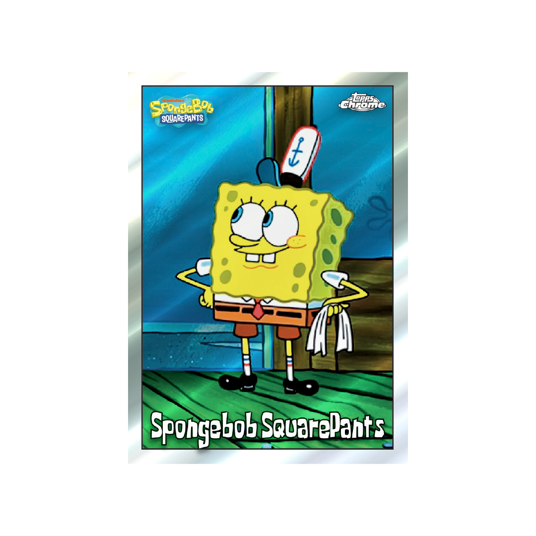 Topps Chrome SpongeBob 25th Anniversary 2025 Hobby Box - Pre-Order