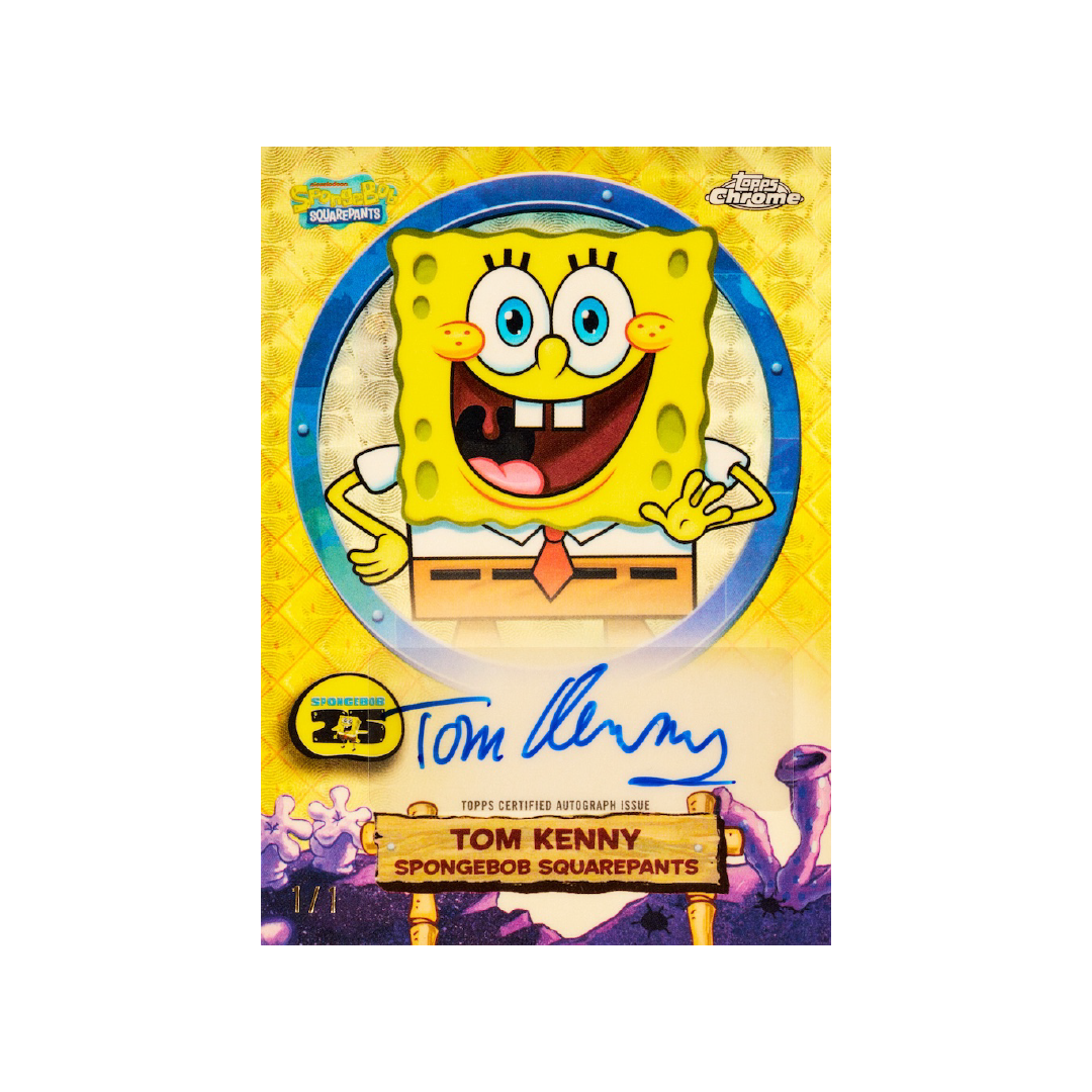 Topps Chrome SpongeBob 25th Anniversary 2025 Hobby Box - Pre-Order