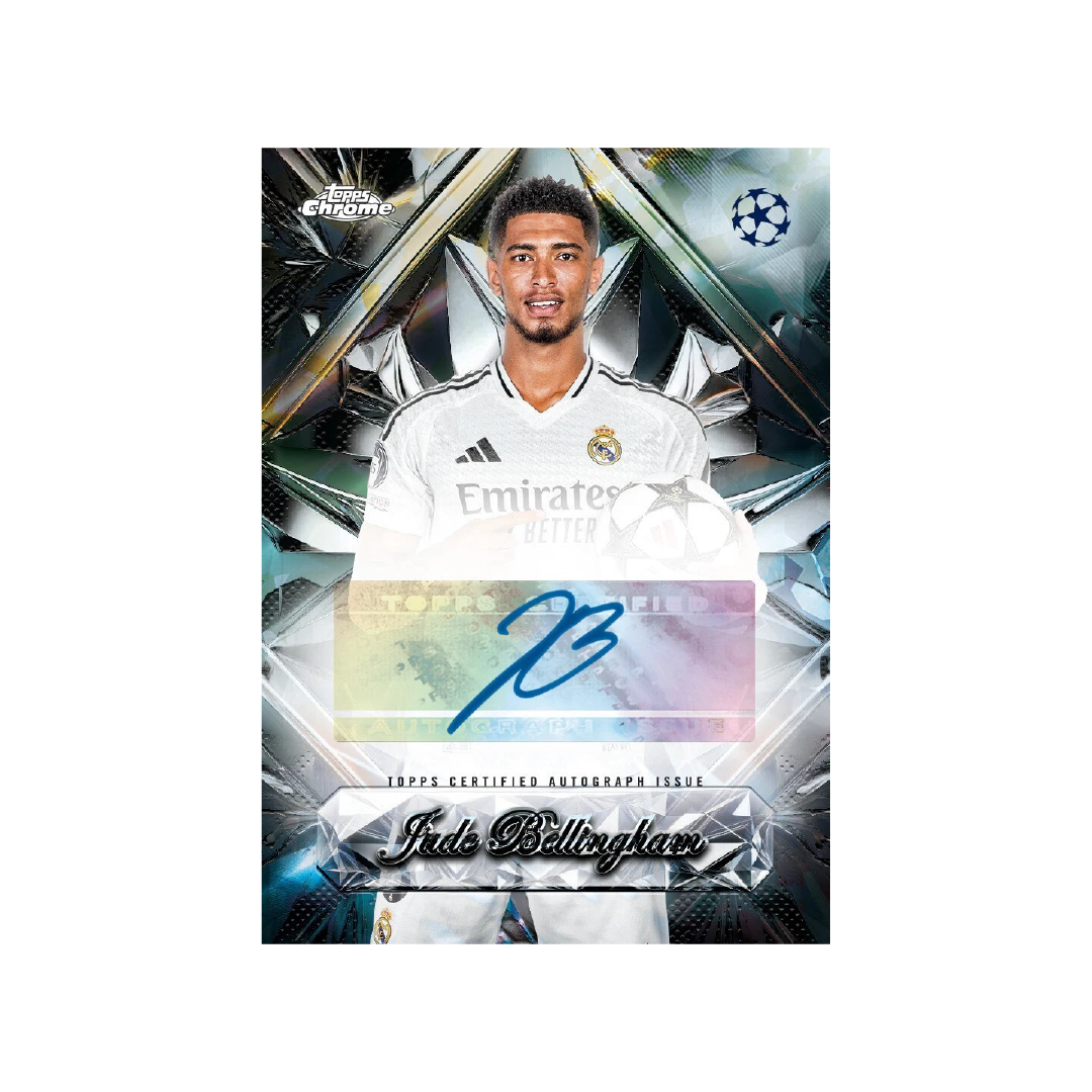 Topps Chrome Sapphire UEFA Club Competitions Soccer 2024-25