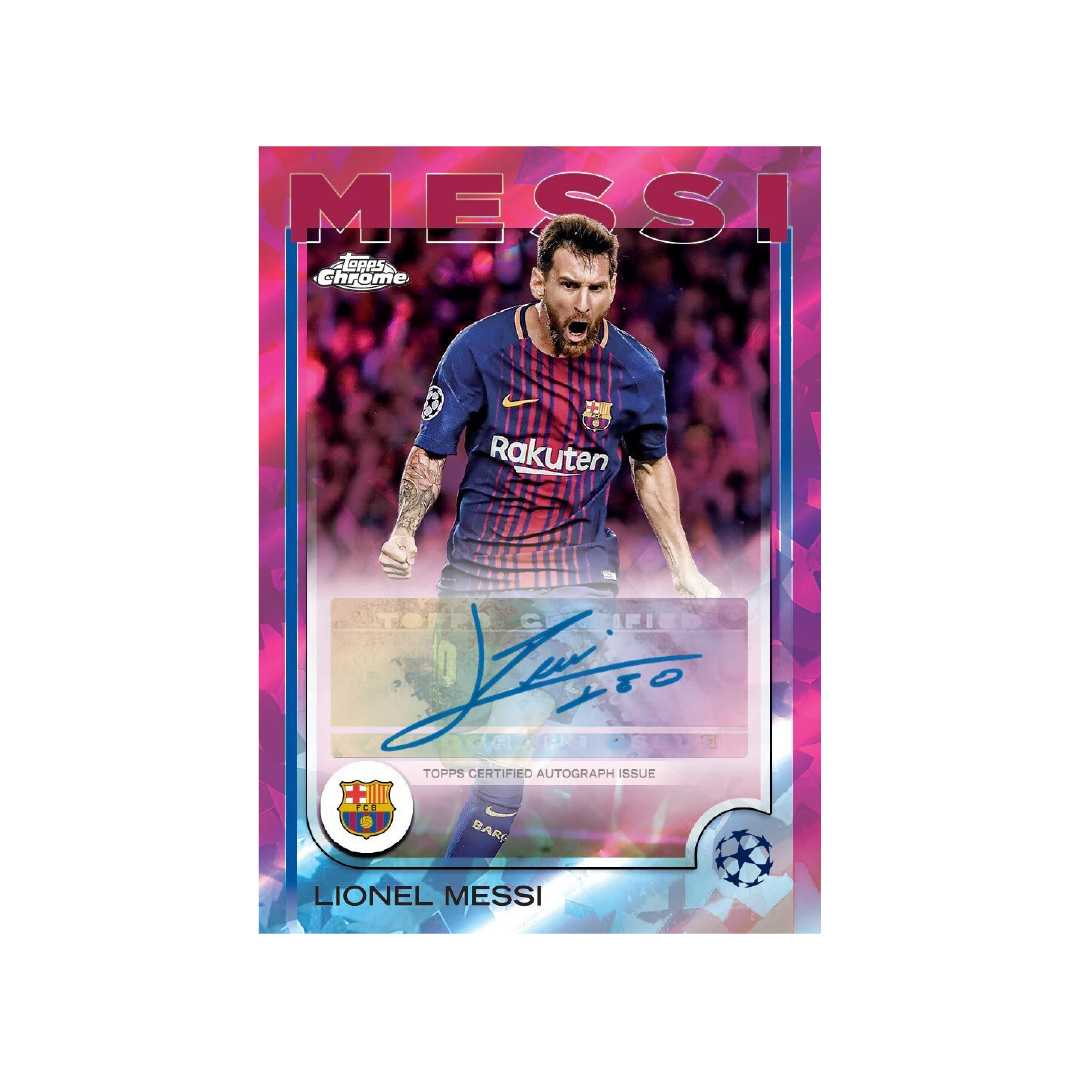 Topps Chrome Sapphire UEFA Club Competitions Soccer 2024-25
