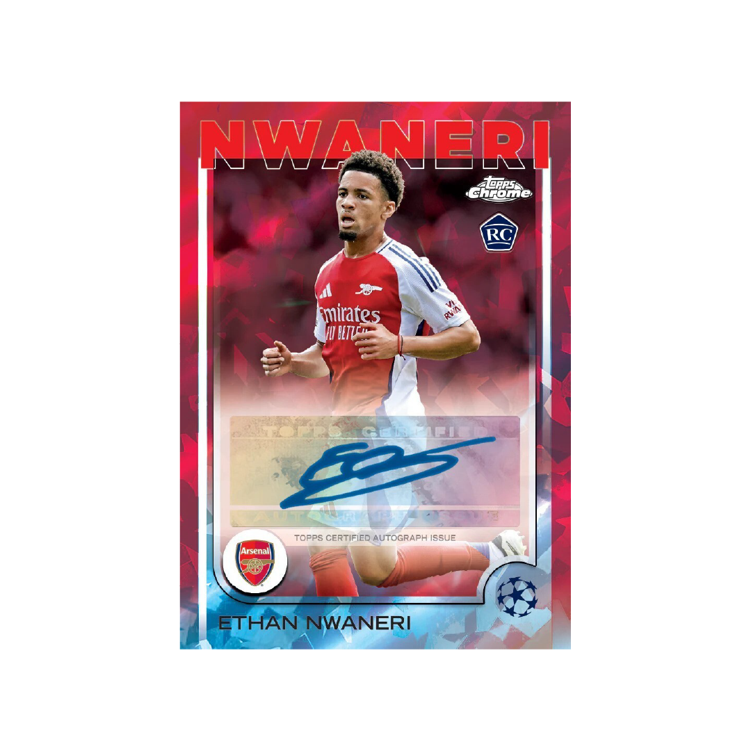 Topps Chrome Sapphire UEFA Club Competitions Soccer 2024-25