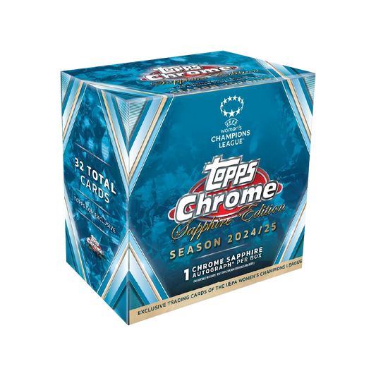Topps Chrome Sapphire UEFA Women’s Champions League 2024-25 Hobby Box