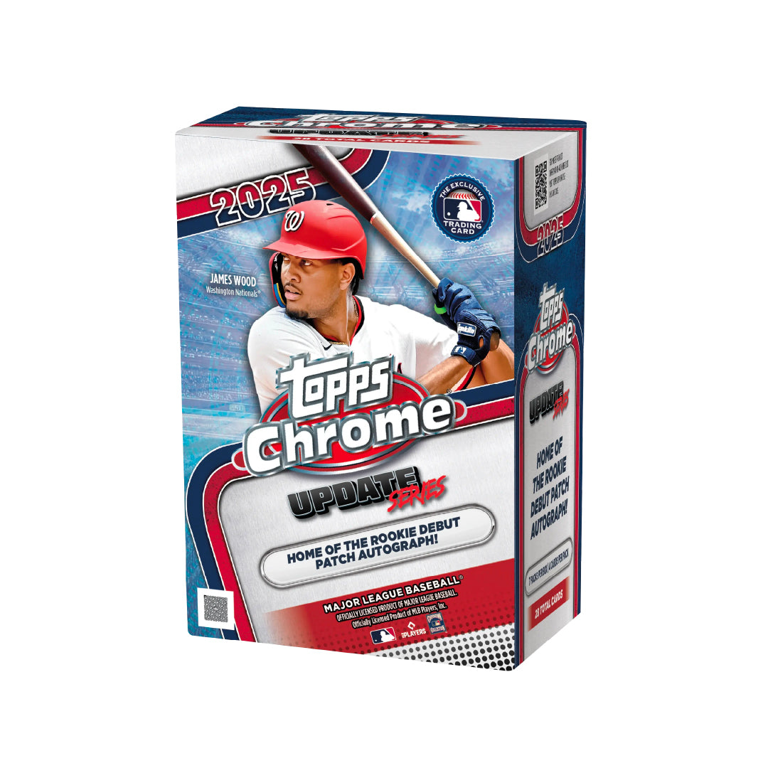Topps Chrome Baseball Update Series 2025 Blaster Box