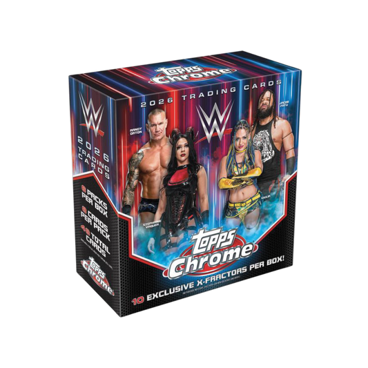 Topps Chrome WWE 2026 Mega Box