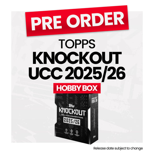 Topps UEFA Club Competitions Knockout 2025/26 - Pre-Order