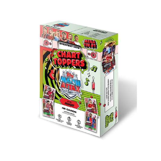 Topps Match Attax UCC 2026/27 Mega Tin - Chart Toppers