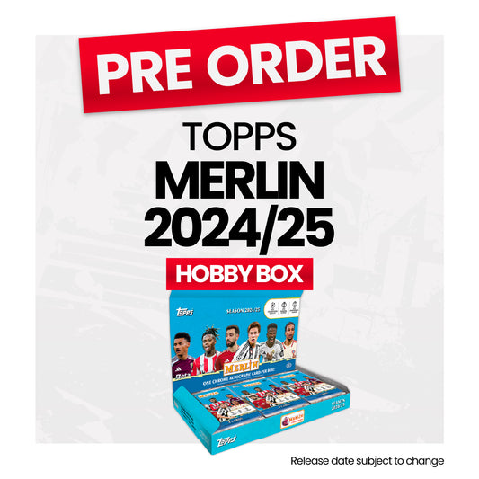 Topps Merlin 2024-25 UEFA Club Competitions Soccer Hobby Box - Pre-Order