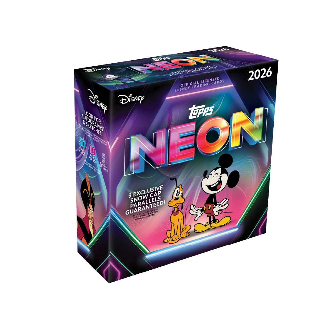 Topps Disney Neon 2026 Mega Box