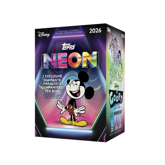 Topps Disney Neon 2026 Value Box