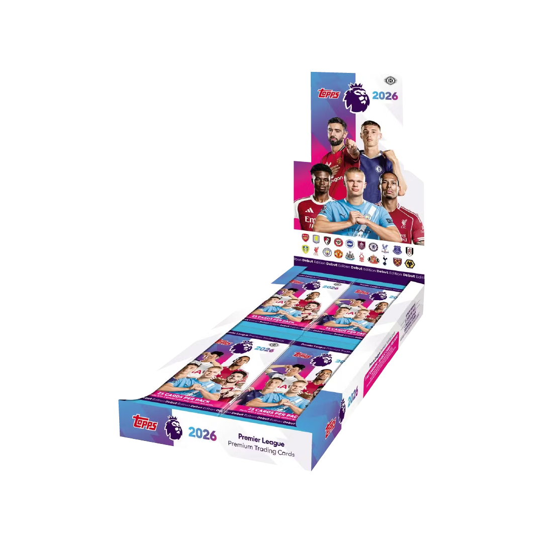 Topps Premier League EPL Soccer 2025/26 Hobby Box - Pre-Order