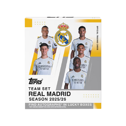 Topps Real Madrid 2025/26 Team Set