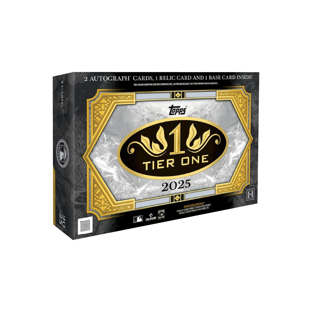 Topps Tier One Baseball 2025 Hobby Box - Pre-Order