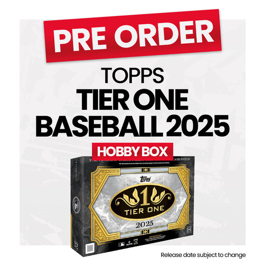 Topps Tier One Baseball 2025 Hobby Box - Pre-Order