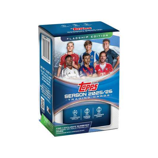 Topps UEFA Club Competitions Flagship 2025-26 Value Box
