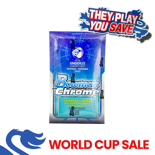 Topps Bowman Chrome Road to UEFA Under-21 Hobby Box 2022