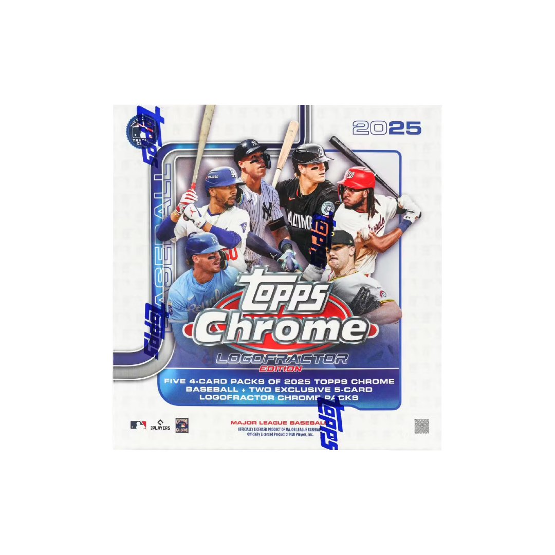 Topps Chrome Baseball Logofractor Edition 2025 Box - Pre-Order