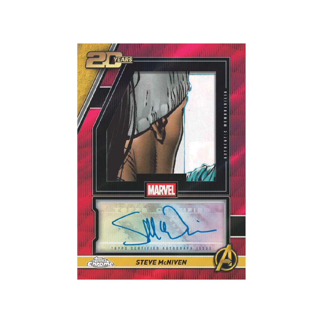 Topps Chrome Marvel 2025 Hobby Box