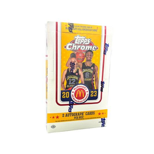 Topps Chrome McDonald's All-American Basketball 2023 Hobby Box