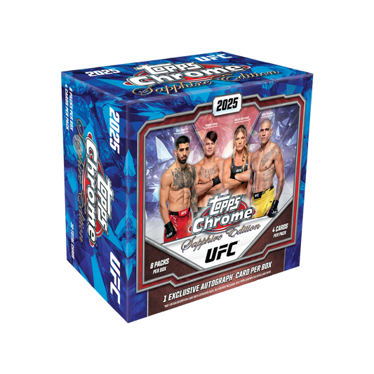 Topps Chrome UFC Sapphire Edition 2025 Hobby Box