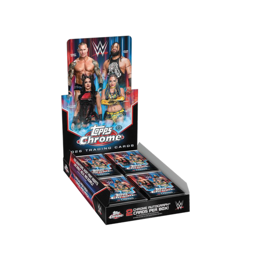 Topps Chrome WWE 2026 Hobby Box
