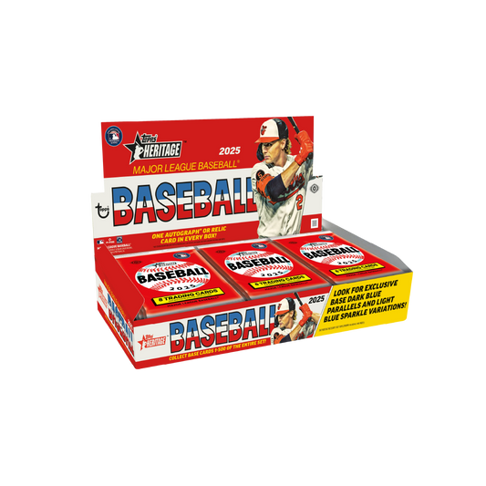 Topps Heritage Baseball 2025 Hobby Box