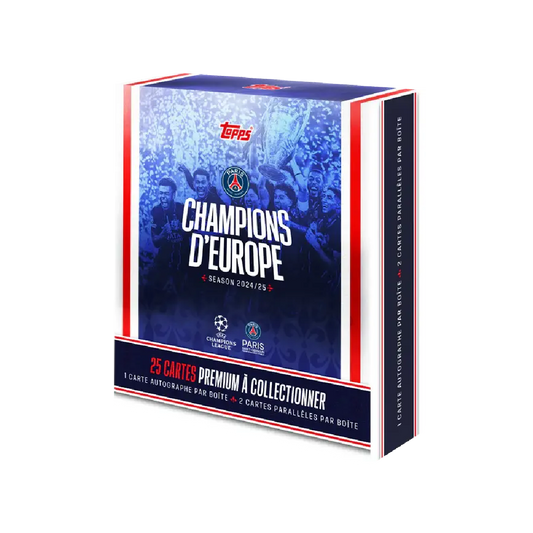 Topps Paris Saint-Germain: Champions d’Europe 2025