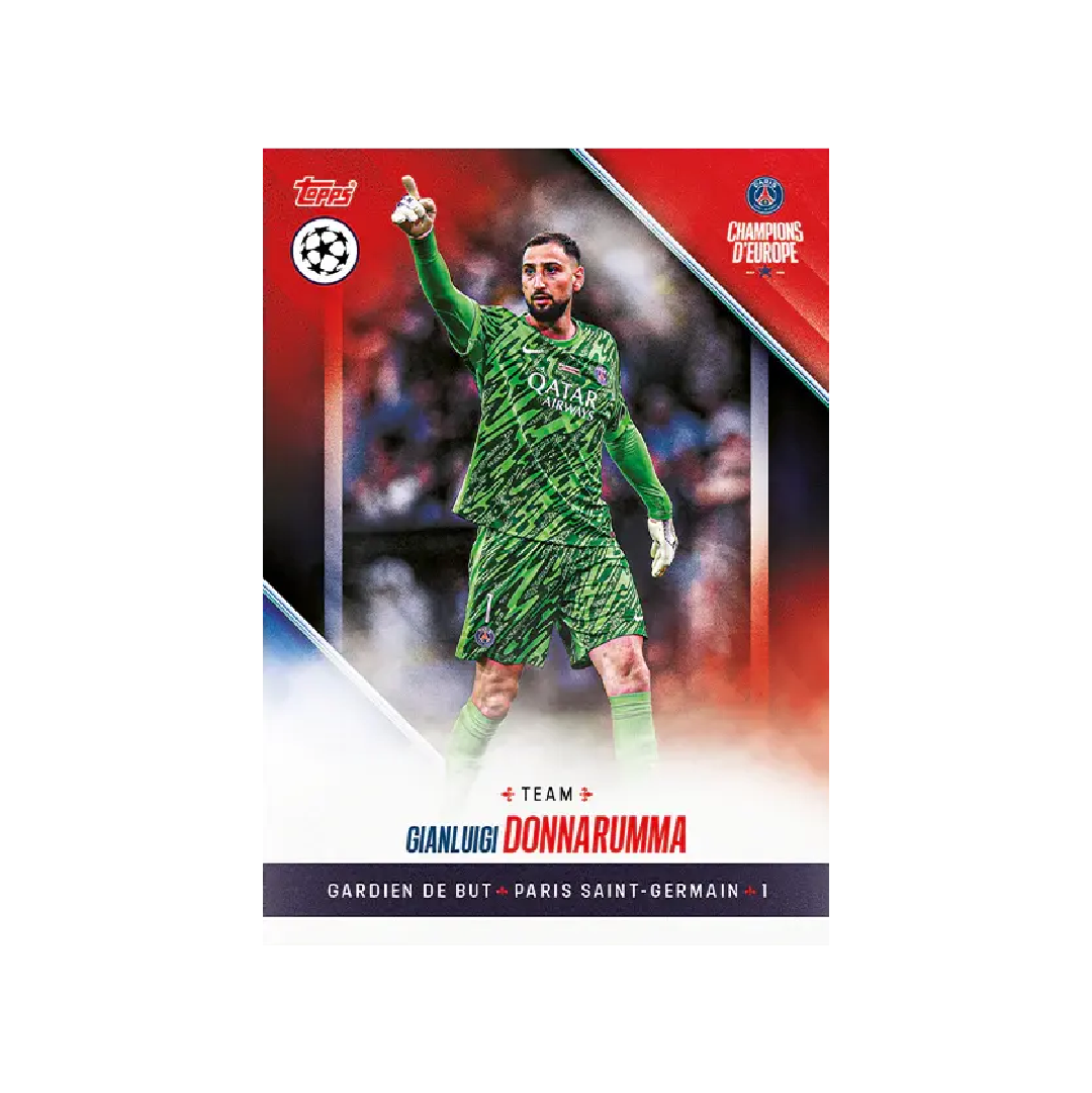 Topps Paris Saint-Germain: Champions d’Europe 2025