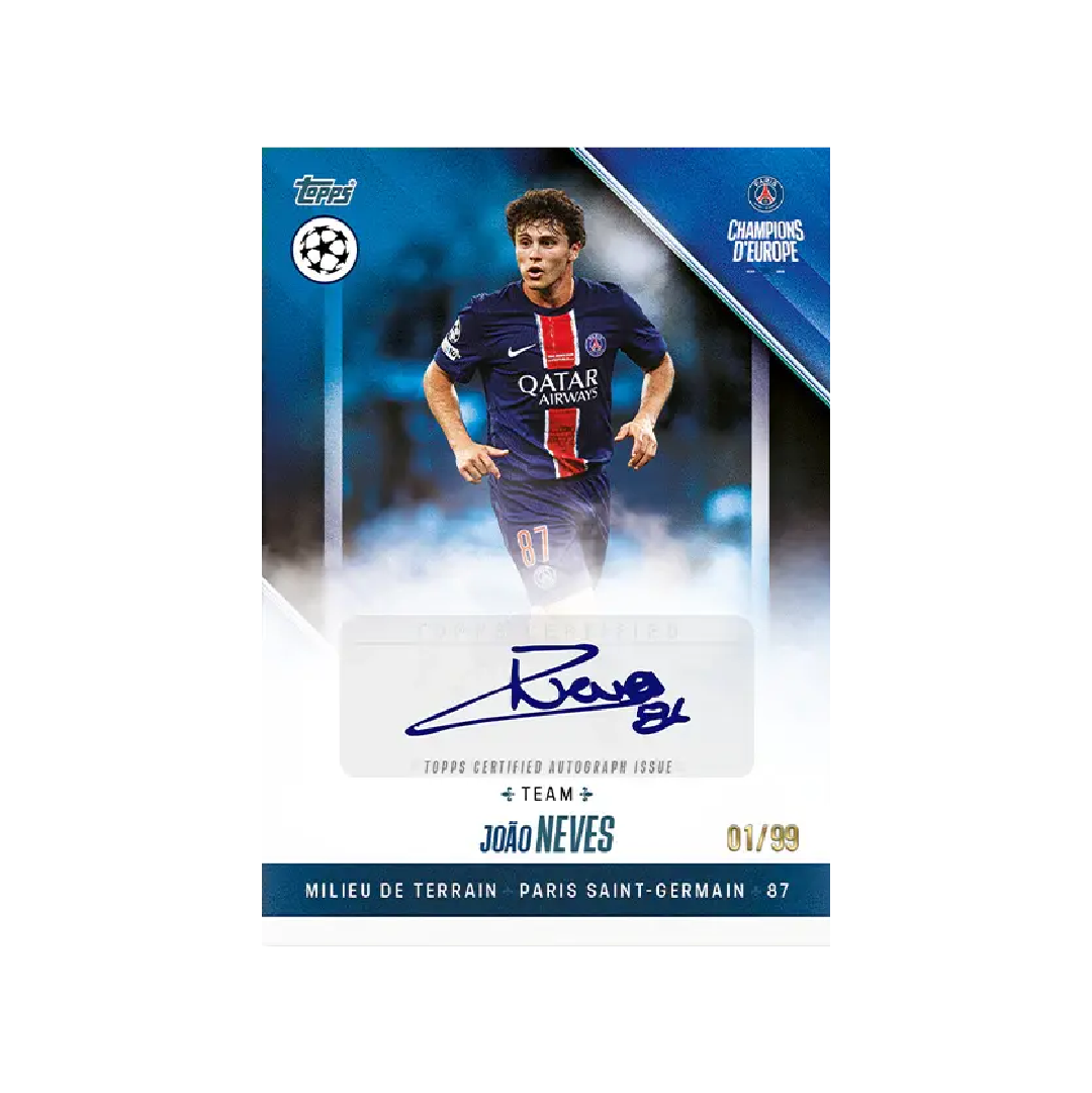 Topps Paris Saint-Germain: Champions d’Europe 2025