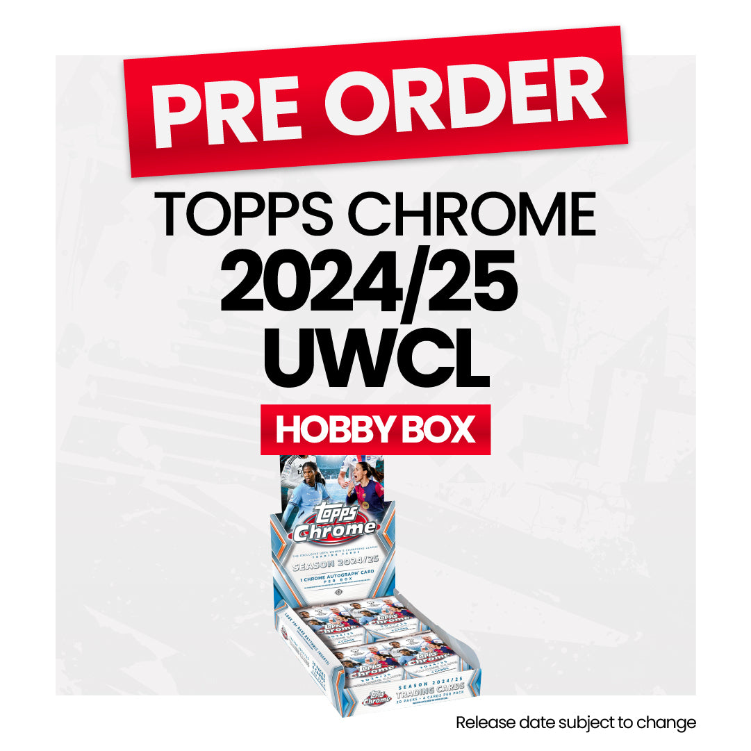 Topps Chrome UEFA Women's Champions League 2024-25 Hobby Box - Pre-Order
