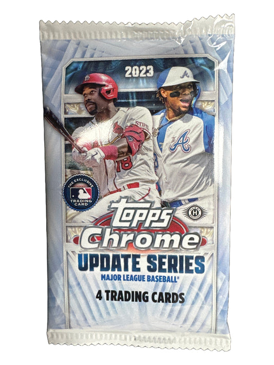 Topps Chrome Update Series Baseball 2023 Single Pack