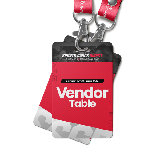 Sports Cards Direct Trading Card & Collectables Show 20/06/26 - Vendor Table