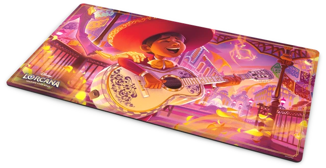 Disney Lorcana: Hyperia City Playmat – Miguel Rivera