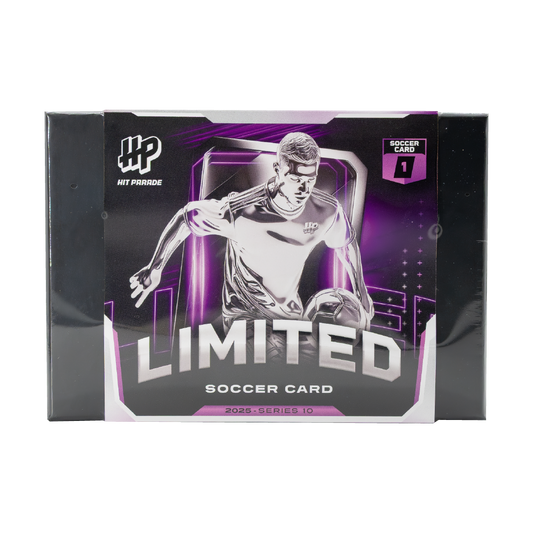 Hit Parade Soccer Card Limited Series 10 2025 Hobby Box