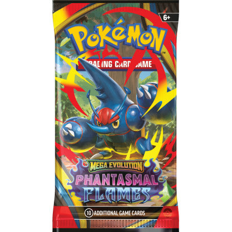 Pokémon Mega Evolution Phantasmal Flames Booster Pack