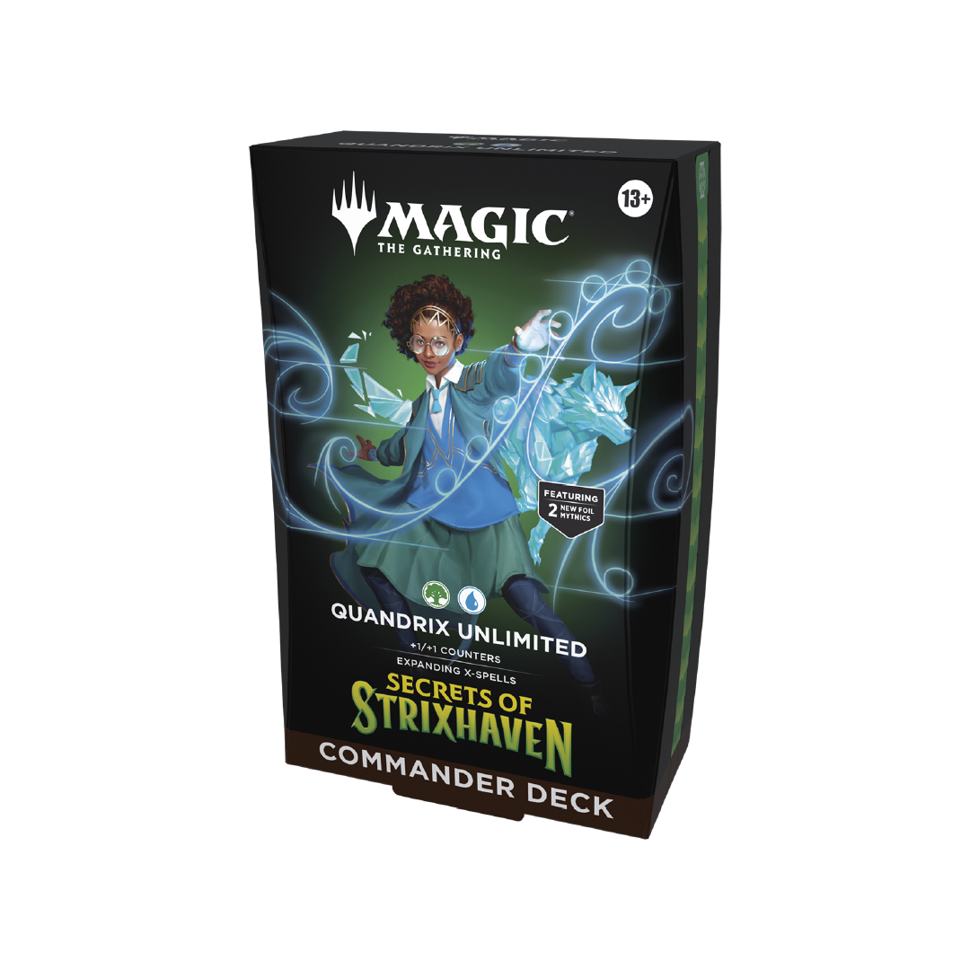 Magic: The Gathering Secrets of Strixhaven Commander Deck - Quandrix Unlimited