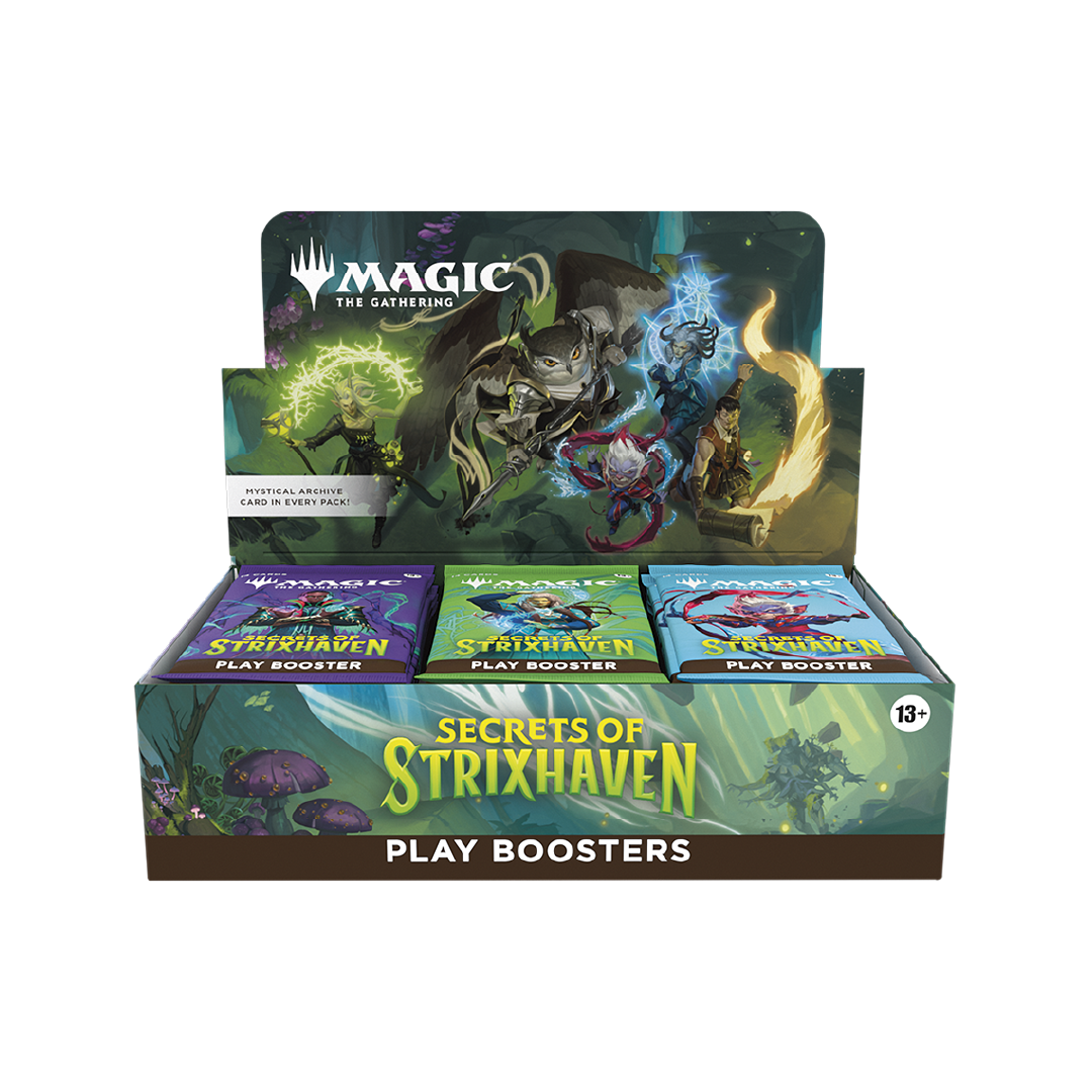 mtg booster box uk Magic The Gathering: Secrets of Strixhaven Play Booster Box