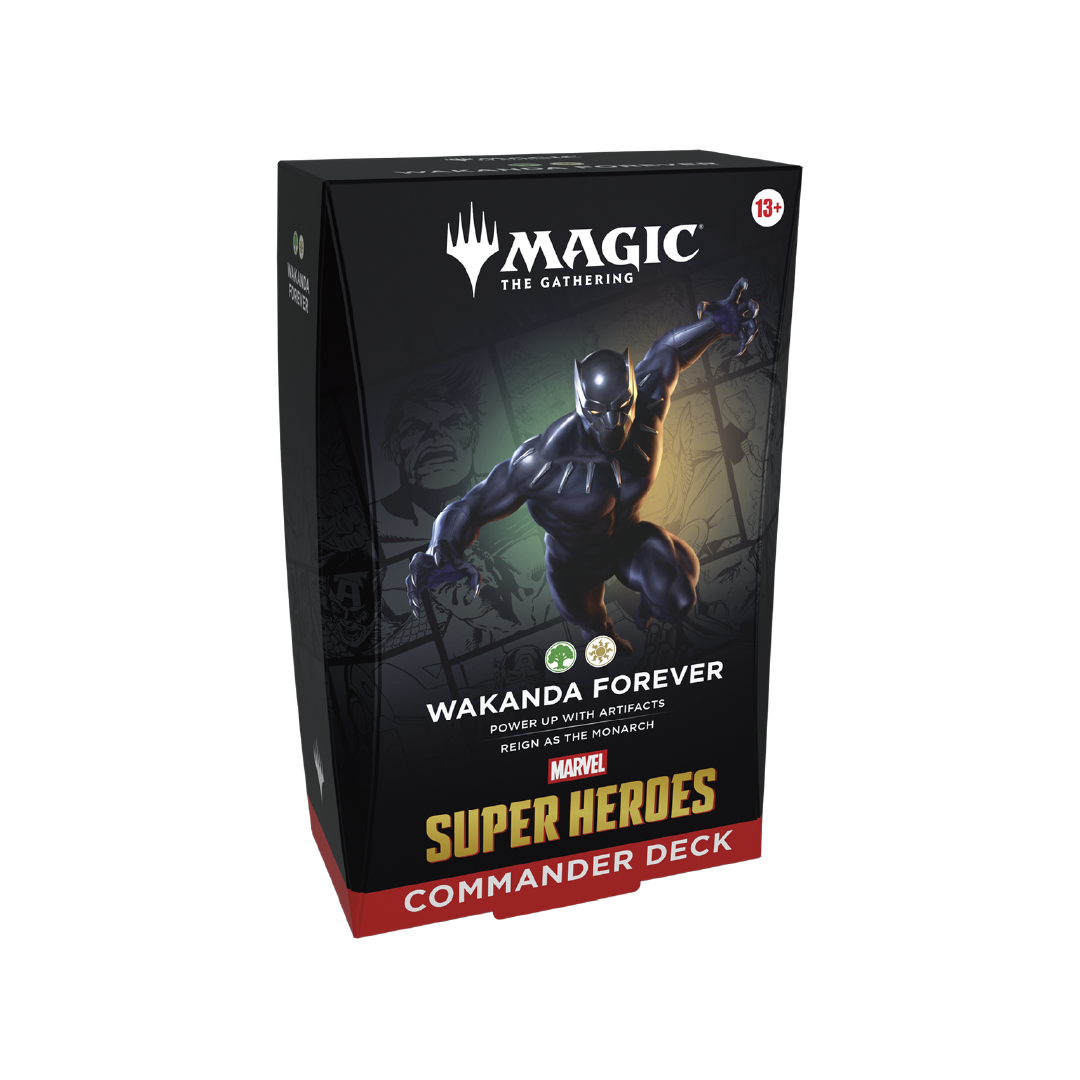 Magic: The Gathering Marvel Super Heroes Commander Deck - Wakanda Forever