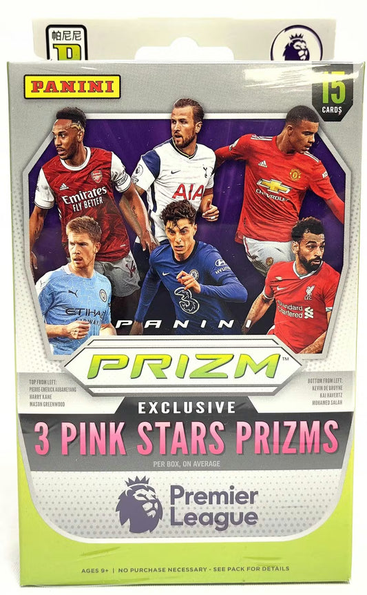 Panini Prizm Premier League EPL Soccer 2020/21 Hanger Box