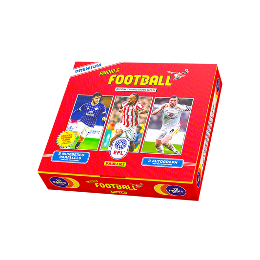 Panini Football EFL 2025/26 Official Trading Cards Premium Box