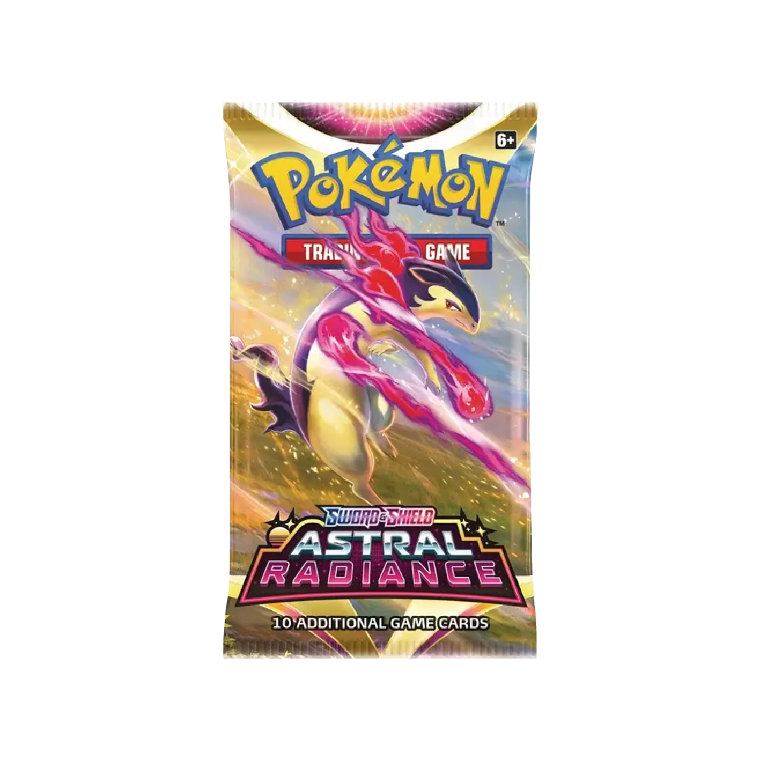 jaden yuki booster box 2 Pokémon TCG: Sword & Shield Astral Radiance Pack One Box:Wave7Tier2 Glorious Chapter Pidgeotto Team Rocket's Ariana 2025
