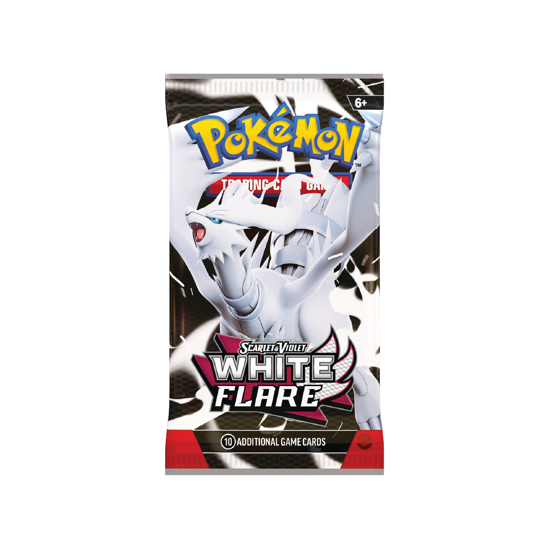 scarlet & violet white flare booster box Pokémon TCG: Pack Option:1x St Germaine (Spirit/Dark) Theme Deck three ring Aldi in Leesburg, VA