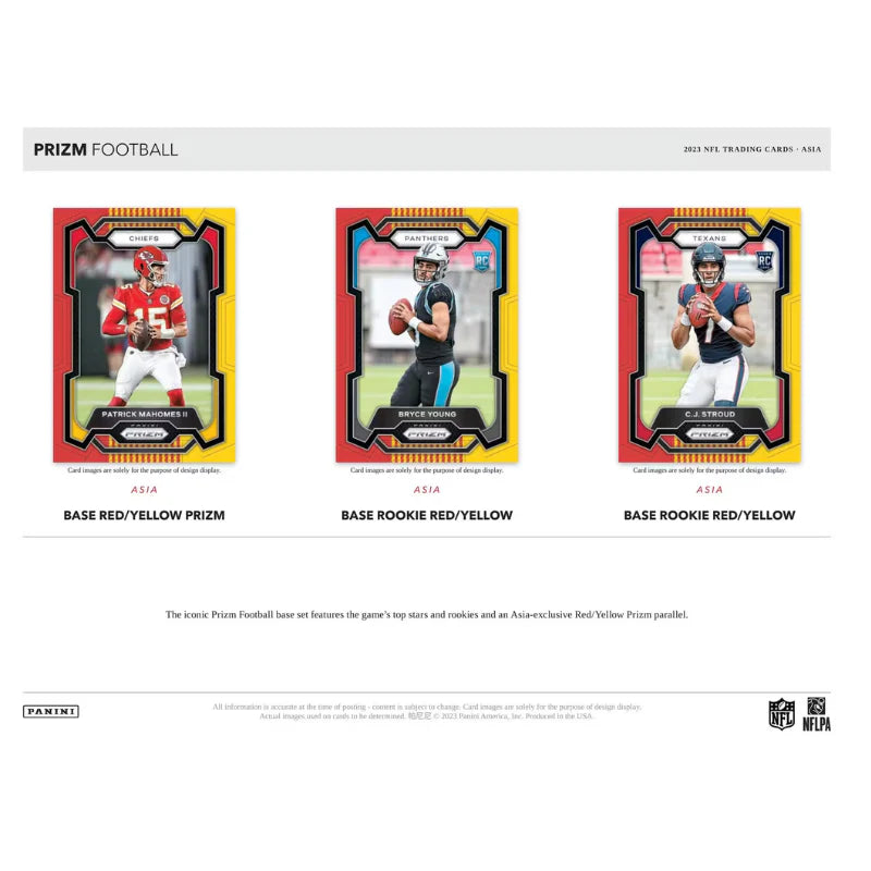 Panini Prizm NFL Football International Asia Tmall Box 2023