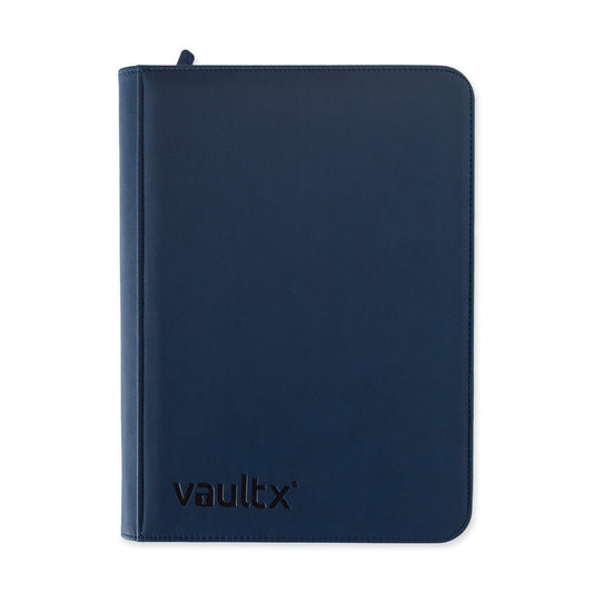 Vault X 9 pocket Exo-Tec Zip Binder - Royal Blue