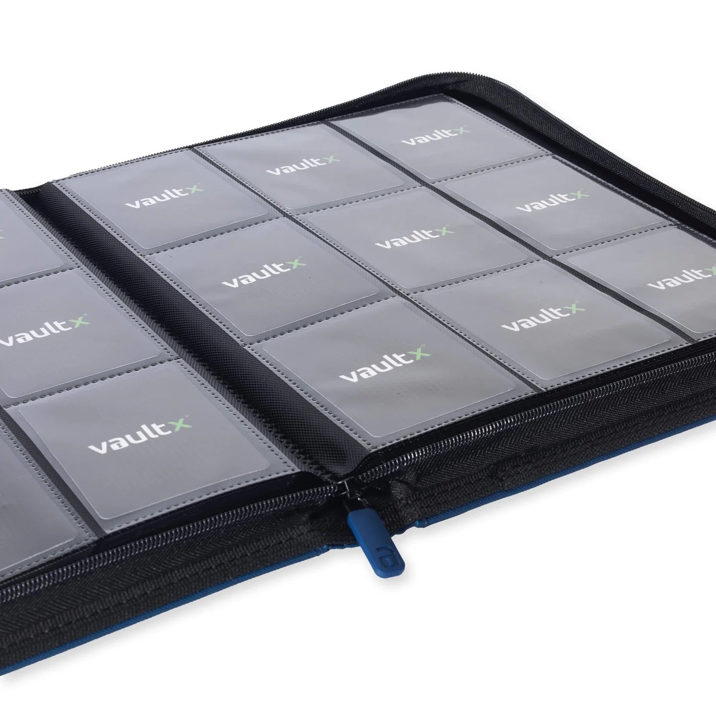 Vault X 9 pocket Exo-Tec Zip Binder - Royal Blue