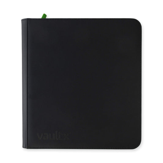 Vault X 12 Pocket Exo-Tec Zip Binder - Black