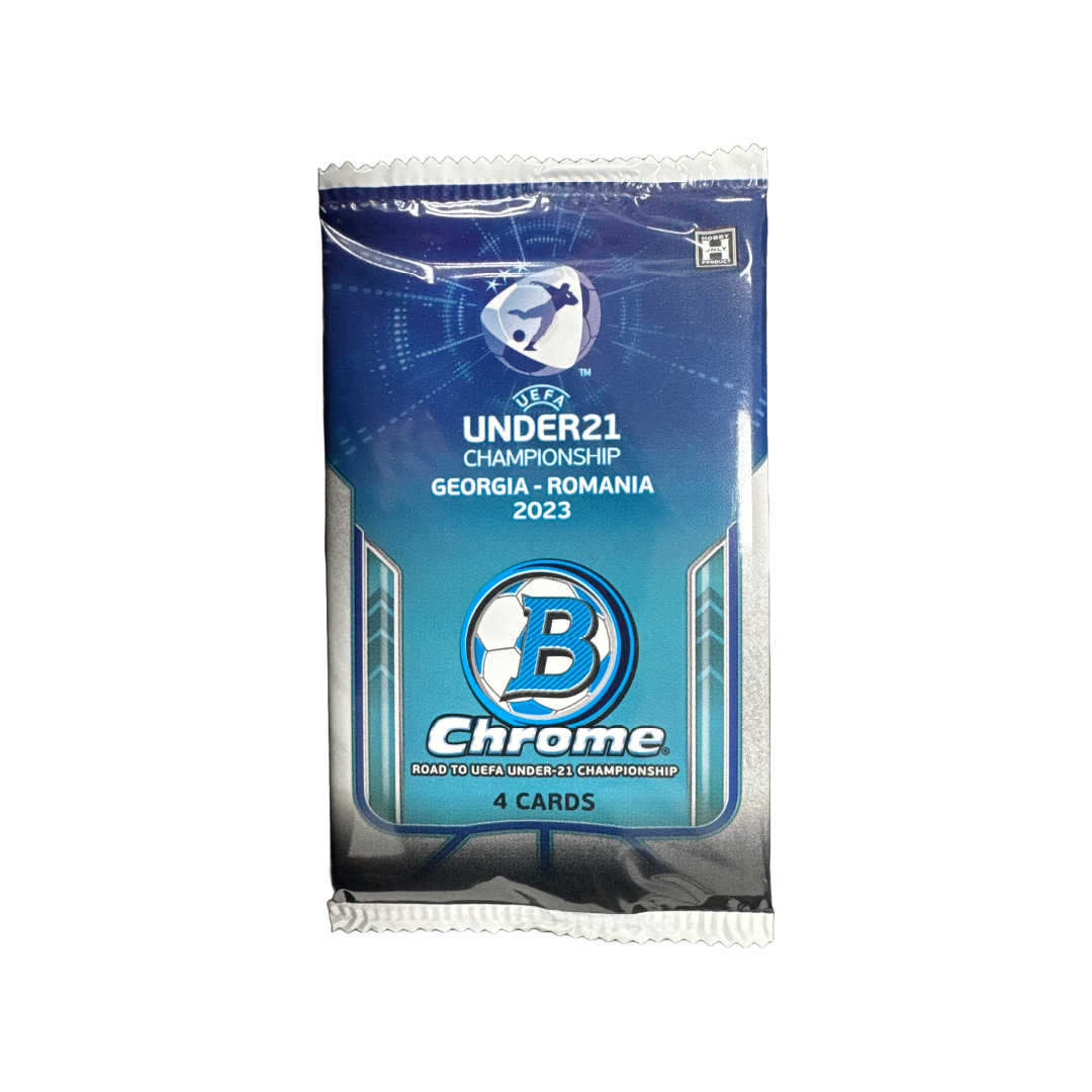Topps Bowman Chrome Road to UEFA Under-21 2022 Hobby Single Pack