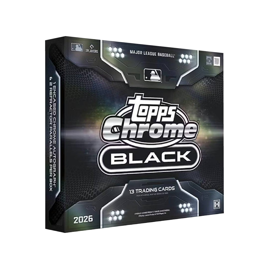 Topps Chrome Black Baseball 2026 Hobby Box